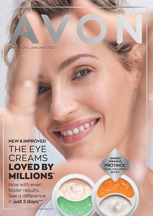 Cover Avon Brochure Campaign 1, January 2022
