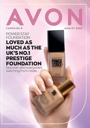 Cover Avon Brochure Campaign 8, August 2022