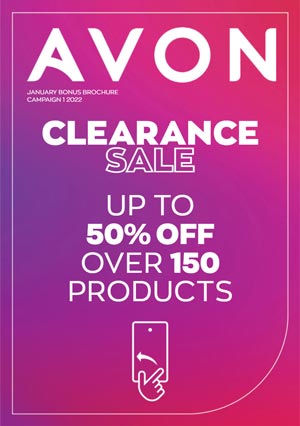 Download Avon Clearance Sale Campaign 1, January 2022 Bonus Brochure in pdf