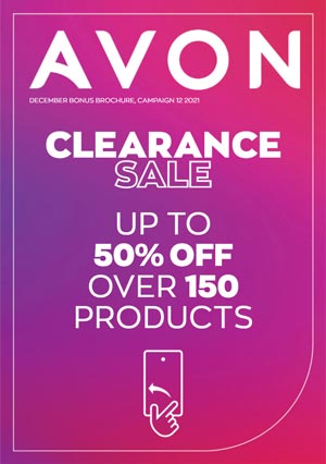 Download Avon Clearance Sale Campaign 12, December 2021 Bonus Brochure in pdf