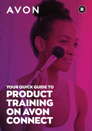 Cover Your Guide to Produc Training on Avon Connect
