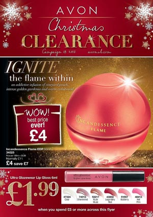 Download Avon Special Offers 18/2016 Christmas Clearance in pdf