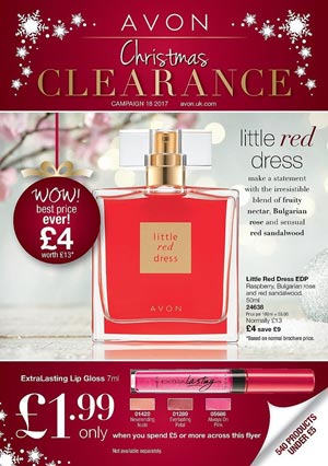 Download Avon Special Offers 18/2017 Christmas Clearance Sale in pdf