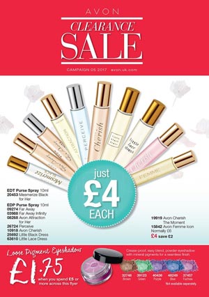 Download Avon Special Offers 5/2017 Clearance Sale in pdf