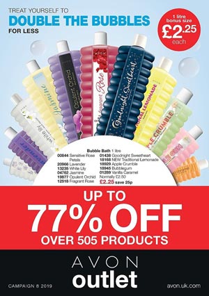 Download Avon Special Offers 8/2019 Outlet in pdf