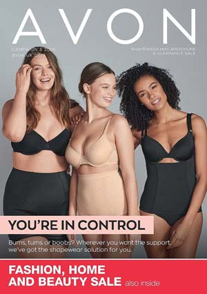 Download Avon Special Offers 8/2020 Shapewear mini-brochure & Clearance sale in pdf